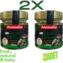 Atomella 2 Adet Atomella %77 Antep Fıstığı Ezmesi 2X200 gr