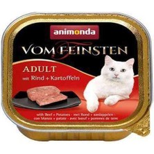 Animonda Vom Feinsten Sığır Etli Patates Kedi Konservesi 100 gr