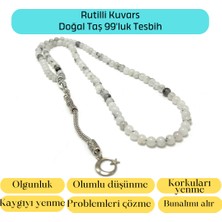 Yıldız Doğal Taş Sertifikalı Rutilli Kuvars 6mm 99LUK Doğal Taş Tesbih
