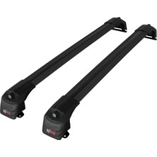 RE&AR Tuning Honda Cr-V (Mk2) 2002-2006 Arası ile Uyumlu Ace-2 Ara Atkı Tavan Barı Siyah 2 Adet