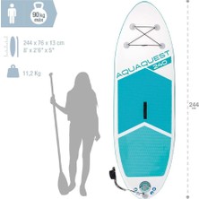 Oyuncakmatik Sörf Tahtası Intex AQUAQUEST240 Youth Sup Stand Paddle - 244X76X13 Cm.