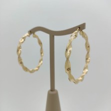 By Burak Gold Burgu Halka Küpe – KP00755