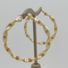By Burak Gold Burgu Halka Küpe – KP00755
