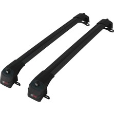 RE&AR Tuning Cadillac Xt5 2017-2023 Arası ile Uyumlu Ace-2 Ara Atkı Tavan Barı Siyah 2 Adet