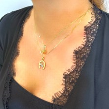 By Burak Gold Zar Şans Kolye Ucu – KLU0402