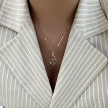 By Burak Gold Çapa Kolye Ucu – KLU0449