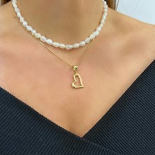 By Burak Gold Kalp Kolye Ucu – KLU0383