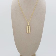 By Burak Gold Jilet Kolye Ucu – KLU0445