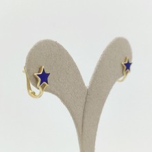 By Burak Gold Renkli Yıldız Küpe – KP00769