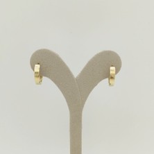 By Burak Gold Halka Küpe - KP00615