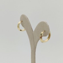 By Burak Gold Halka Küpe - KP00571