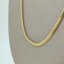 By Burak Gold Balıksırtı Zincir Orta Kalınlık – 45 cm