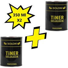 Selülozik Tiner 350 Ml. 2 Adet