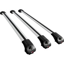 RE&AR Tuning Citroen Berlingo 2019-2022 Arası ile Uyumlu Ace-1 Ara Atkı Tavan Barı Gri 3 Adet