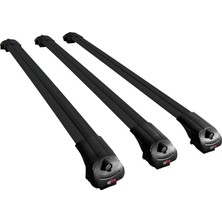 RE&AR Tuning Fiat Sedici 2006-2013 Arası ile Uyumlu Ace-1 Ara Atkı Tavan Barı Siyah 3 Adet