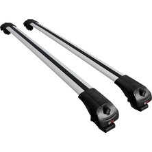 RE&AR Tuning Mitsubishi Airtrek 2001-2008 Arası ile Uyumlu Ace-1 Ara Atkı Tavan Barı Gri 2 Adet