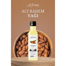 Karna Life Acı Badem Yağı 250ML - Saf ve Doğal