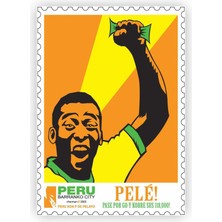 Zinbooz Pele Ahşap Poster 20 x 29 cm