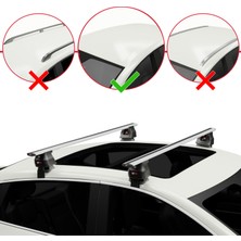 RE&AR Tuning Ssangyong Korando (C300) 2019 ve Sonrası ile Uyumlu Ace-4 Ara Atkı Tavan Barı Gri 2 Adet