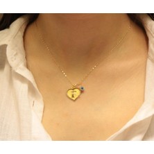 Güler Kuyumculuk 14 Ayar Altın F Harfli Aynalı Zincir