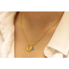 Güler Kuyumculuk 14 Ayar Altın P Harfli Halat Zincir