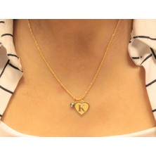 Güler Kuyumculuk Altın K Harfli Halat Zincir