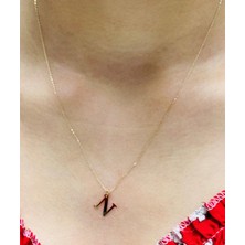 Güler Kuyumculuk 14 Ayar Altın N Harfli Zincir