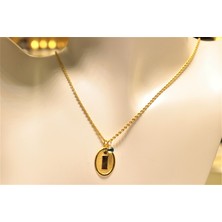Güler Kuyumculuk Altın Nostaljik I Harfli Halat Zincir