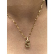 Güler Kuyumculuk Altın 3 Boyutlu S Harfli Ataç Zincir