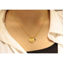 Güler Kuyumculuk 14 Ayar Altın A Harfli Halat Zincir