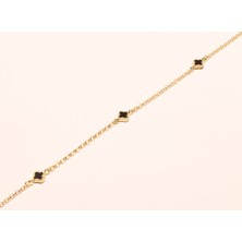 Güler Kuyumculuk Altın Yonca Model Bileklik