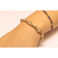 Güler Kuyumculuk Altın Sarmaşık Örgü Bileklik