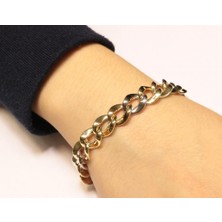 Güler Kuyumculuk 14 Ayar Altın Taşsız Bileklik