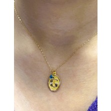 Güler Kuyumculuk Altın Nostaljik G Harfli Aynalı Zincir