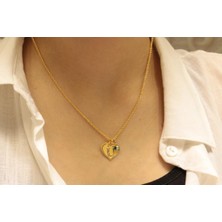 Güler Kuyumculuk 14 Ayar Altın Ü Harfli Halat Zincir