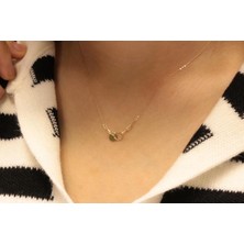 Güler Kuyumculuk 14 Ayar Altın Halka Figürlü Hayalet Kolye