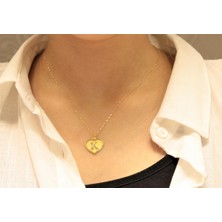 Güler Kuyumculuk Altın K Harfli Aynalı Zincir