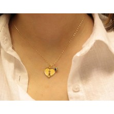 Güler Kuyumculuk 14 Ayar Altın I Harfli Aynalı Zincir