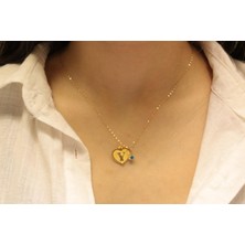 Güler Kuyumculuk 14 Ayar Altın Y Harfli Aynalı Zincir