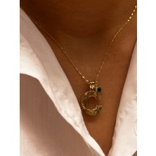 Güler Kuyumculuk Altın 3 Boyutlu C Harfli Aynalı Zincir