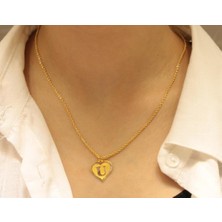 Güler Kuyumculuk 14 Ayar Altın Halat Zincirli U Harfi