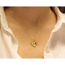 Güler Kuyumculuk 14 Ayar Altın M Harfli Aynalı Zincir