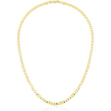 Güler Kuyumculuk 14 Ayar Altın Figaro Model Erkek Zinciri