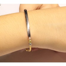 Güler Kuyumculuk Gümüş Plaka Model Bileklik