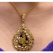 Güler Kuyumculuk Altın Tuğra Model Kolye Ucu