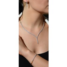 Güler Kuyumculuk Altın Suyolu Taşlı Set