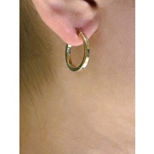 Güler Kuyumculuk 14 Ayar Altın Halka Küpe