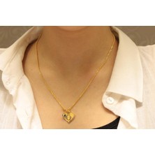 Güler Kuyumculuk 14 Ayar Altın Ö Harfli Halat Zincir