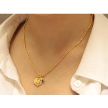 Güler Kuyumculuk 14 Ayar Altın O Harfli Halat Zincir