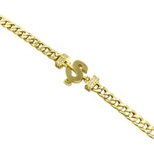 Güler Kuyumculuk Altın Ş Harfli Gurmet Bileklik-Künye